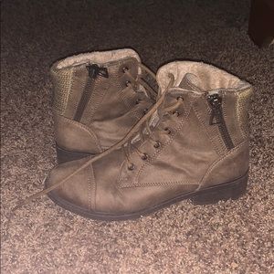 Fleece lined booties!